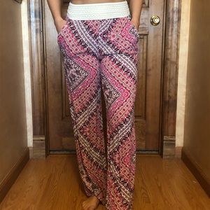 Printed pants